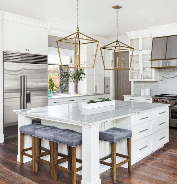 Kitchen island with quartz top and seating new arrivals